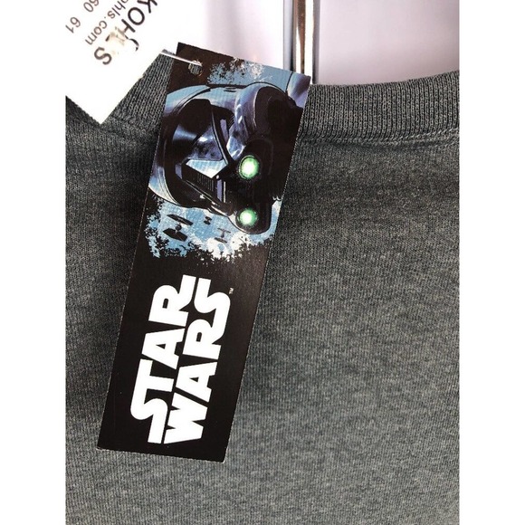 STAR WARS Fleece Sweatshirt Retro Small Mens Last Jedi - NEW $40 - Picture 7 of 8